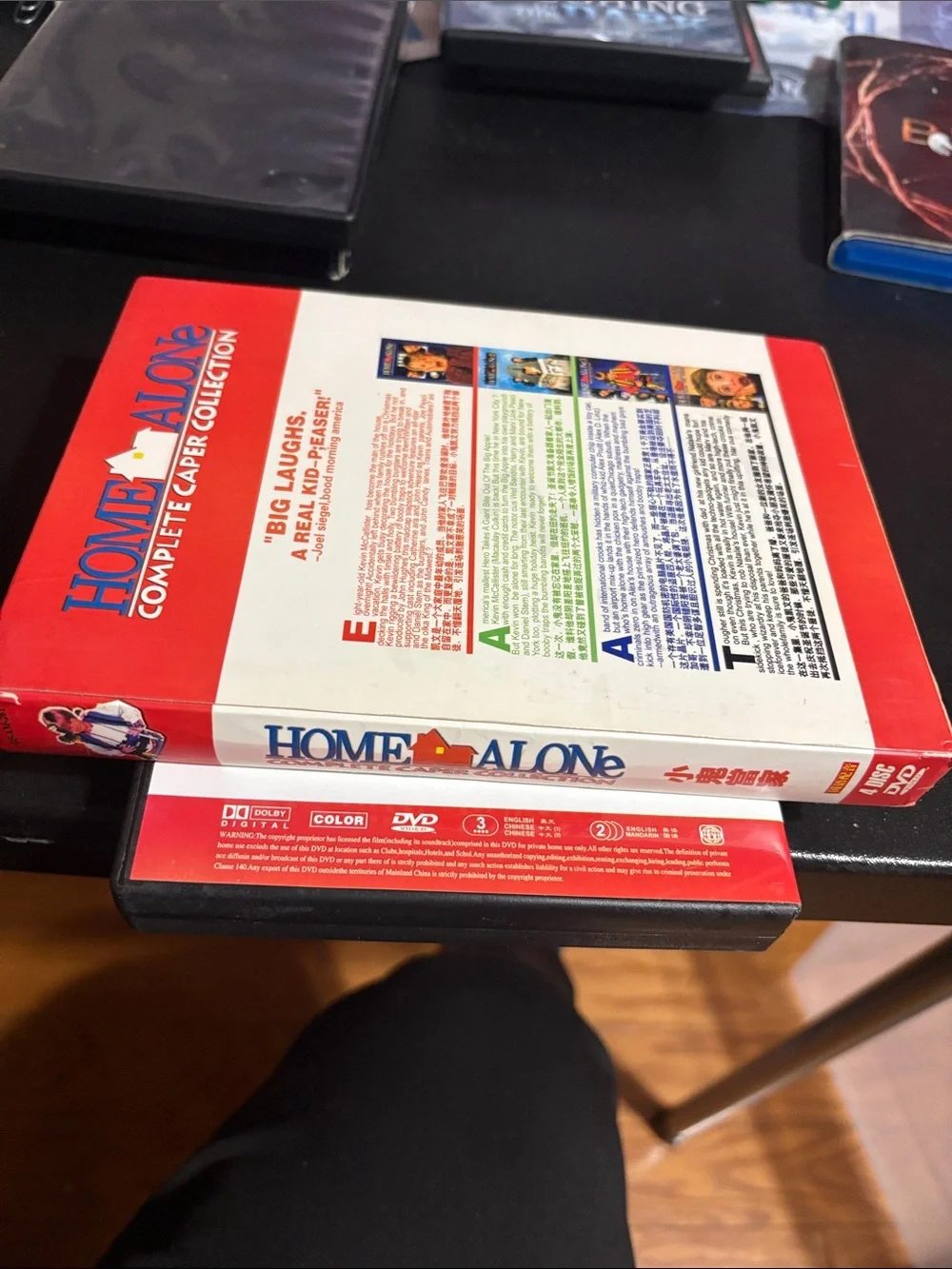 Home Alone Complete Caper Collection - Red/White Movie Box Set